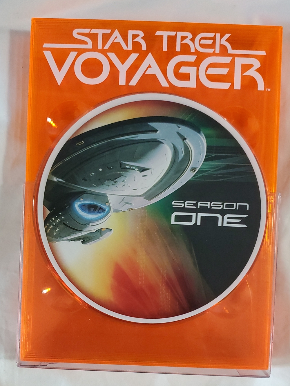 Star Trek Voyager Season One DVD Orange Case